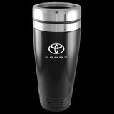 Toyota Camry Black 16oz Stainless Steel Tumbler Travel Mug Official Licensed