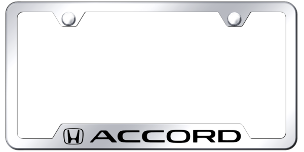 Honda Accord Cut-Out Frame - Laser Etched - Official Licensed