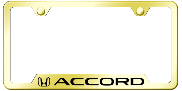 Honda Accord Cut-Out Frame - Laser Etched - Official Licensed