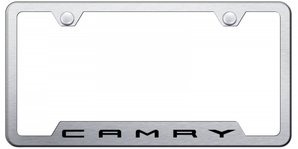 Toyota Camry Cut-Out Frame - Laser Etched - Official Licensed