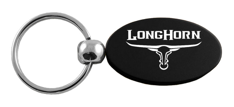 RAM Longhorn Skull Oval Key Chain Fob - Official Licensed