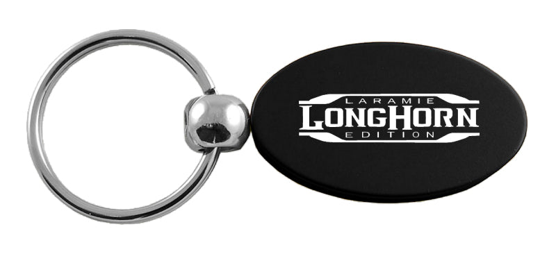 RAM Longhorn Laramie Oval Key Chain Fob - Official Licensed