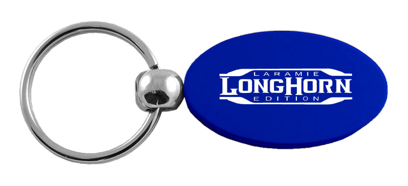 RAM Longhorn Laramie Oval Key Chain Fob - Official Licensed