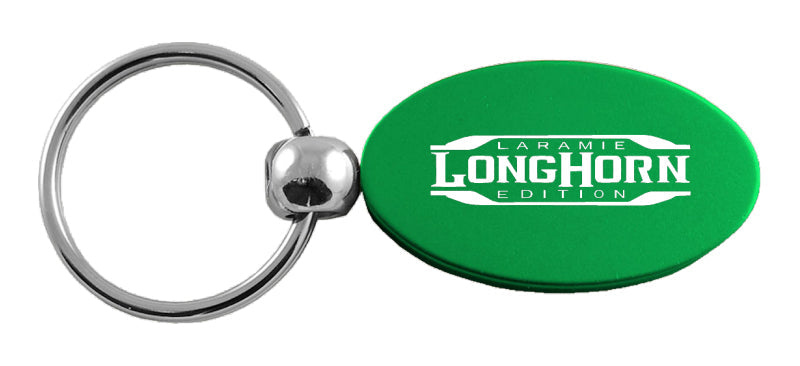 RAM Longhorn Laramie Oval Key Chain Fob - Official Licensed