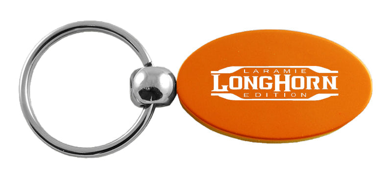 RAM Longhorn Laramie Oval Key Chain Fob - Official Licensed