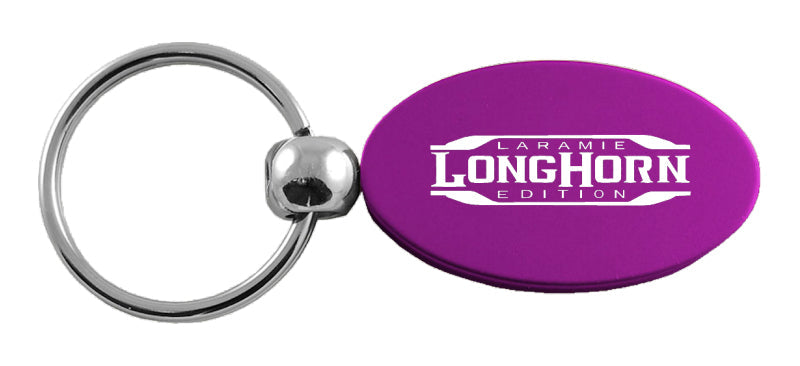 RAM Longhorn Laramie Oval Key Chain Fob - Official Licensed