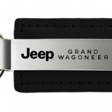 Jeep Grand Wagoneer Leather Key Chain Fob - Official Licensed