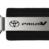 Toyota Prius V Leather Key Chain Fob - Official Licensed