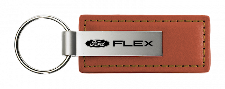 Ford Flex Leather Key Chain Fob - Official Licensed