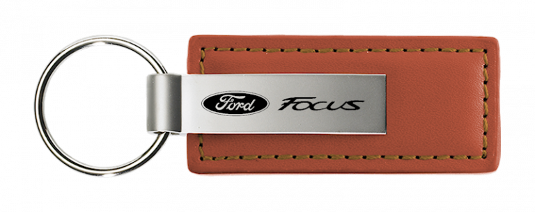 Ford Focus Leather Key Chain Fob - Official Licensed