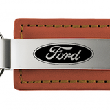 Ford Leather Key Chain Fob - Official Licensed