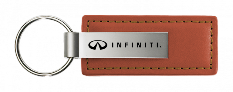 Infiniti Leather Key Chain Fob - Official Licensed