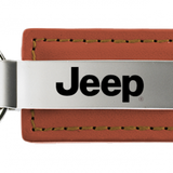 Jeep Leather Key Chain Fob - Official Licensed