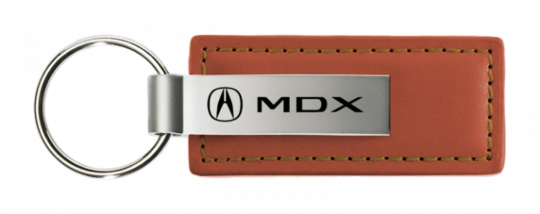 Acura MDX Leather Key Chain Fob - Official Licensed