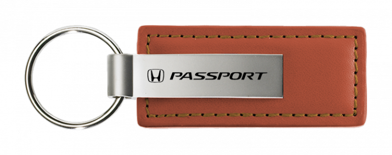 Honda Passport Leather Key Chain Fob - Official Licensed