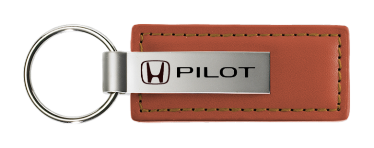 Honda Pilot Leather Key Chain Fob - Official Licensed