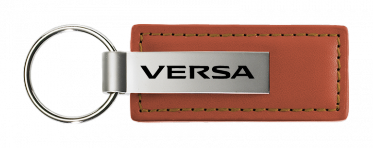 Nissan Versa Leather Key Chain Fob - Official Licensed