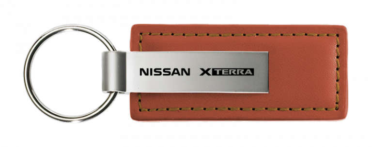 Nissan Xterra Leather Key Chain Fob - Official Licensed