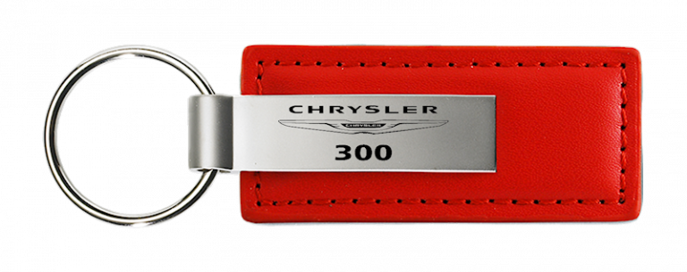 Chrysler 300 Leather Key Chain Fob - Official Licensed