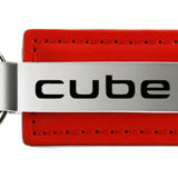 Nissan Cube Leather Key Chain Fob - Official Licensed