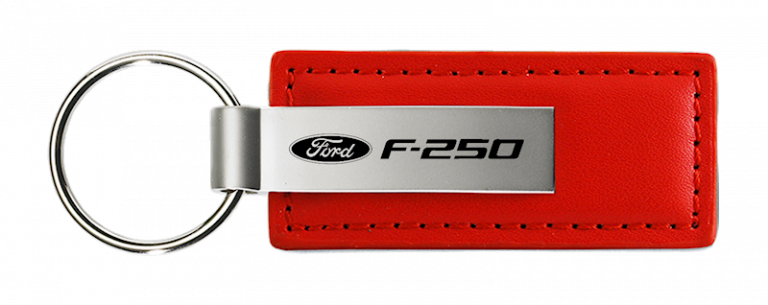 Ford F-250 Leather Key Chain Fob - Official Licensed