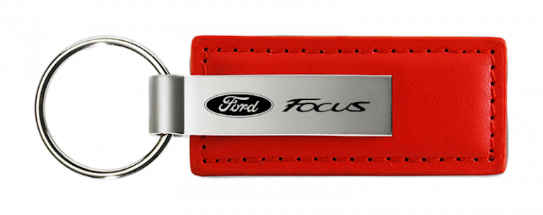 Ford Focus Leather Key Chain Fob - Official Licensed