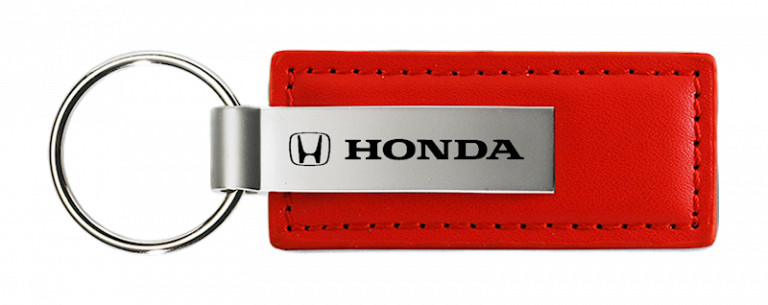 Honda Leather Key Chain Fob - Official Licensed