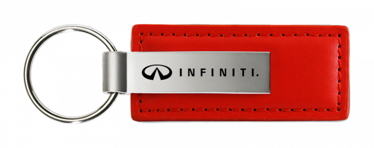 Infiniti Leather Key Chain Fob - Official Licensed