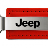 Jeep Leather Key Chain Fob - Official Licensed