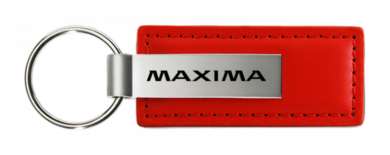 Nissan Maxima Leather Key Chain Fob - Official Licensed