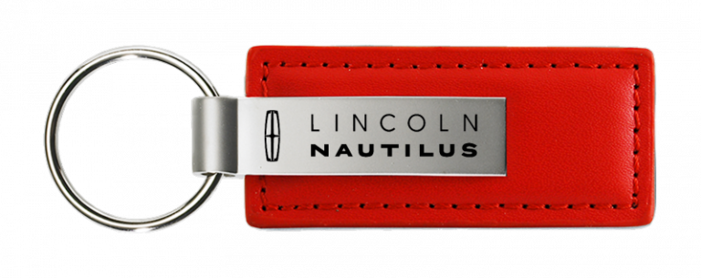 Lincoln Nautilus Leather Key Chain Fob - Official Licensed