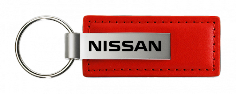 Nissan Leather Key Chain Fob - Official Licensed