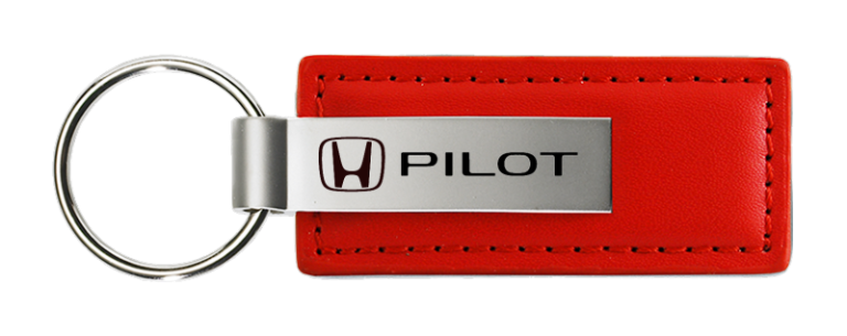 Honda Pilot Leather Key Chain Fob - Official Licensed