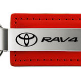 Toyota RAV4 Leather Key Chain Fob - Official Licensed