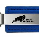 RAM Big Horn Leather Key Chain Fob -Official Licensed