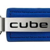 Nissan Cube Leather Key Chain Fob - Official Licensed