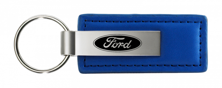 Ford Leather Key Chain Fob - Official Licensed