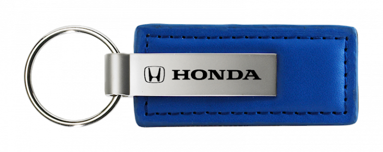 Honda Leather Key Chain Fob - Official Licensed