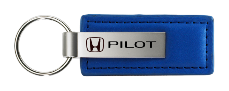 Honda Pilot Leather Key Chain Fob - Official Licensed