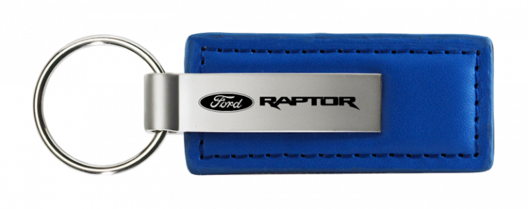 Ford Raptor Leather Key Chain Fob - Official Licensed