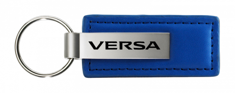 Nissan Versa Leather Key Chain Fob - Official Licensed