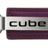 Nissan Cube Leather Key Chain Fob - Official Licensed