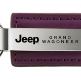 Jeep Grand Wagoneer Leather Key Chain Fob - Official Licensed