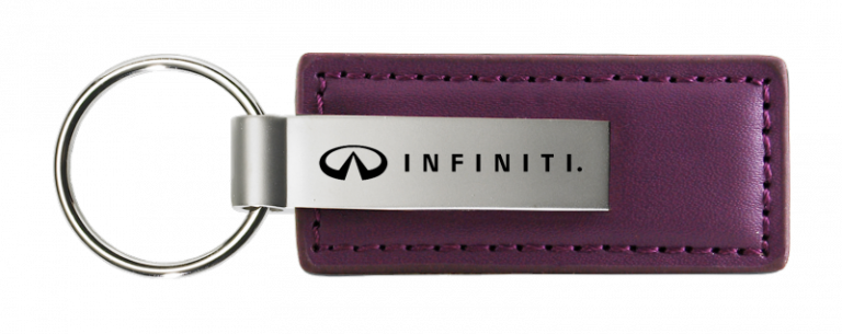 Infiniti Leather Key Chain Fob - Official Licensed