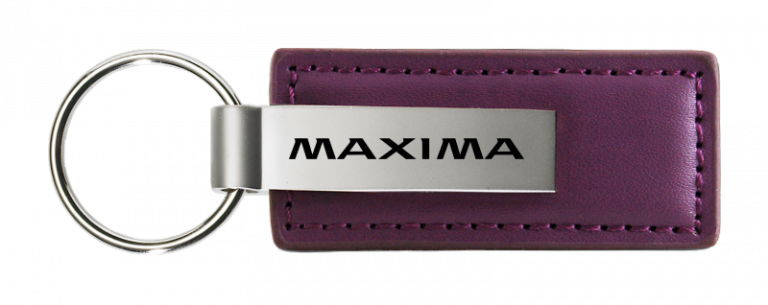 Nissan Maxima Leather Key Chain Fob - Official Licensed