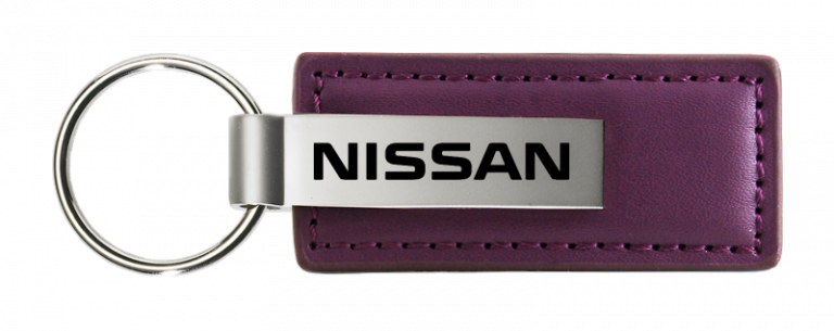 Nissan Leather Key Chain Fob - Official Licensed