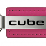 Nissan Cube Leather Key Chain Fob - Official Licensed