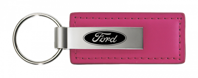 Ford Leather Key Chain Fob - Official Licensed