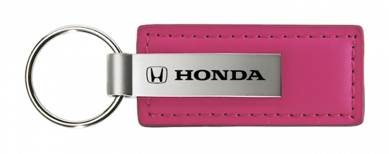 Honda Leather Key Chain Fob - Official Licensed