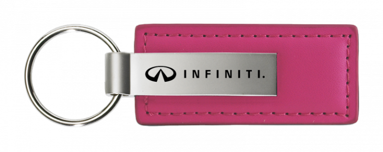 Infiniti Leather Key Chain Fob - Official Licensed